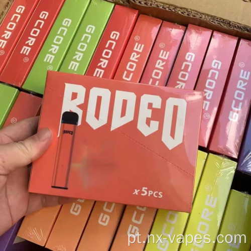 Rodeo 1600 Puffs Disponível VAPE POD